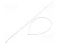 Cable tie; L: 550mm; W: 4.8mm; natural; polyamide; 222N; Ømax: 163mm FIX&FASTEN FIX-S-4.8X550/N