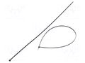 Cable tie; L: 750mm; W: 4.8mm; black; polyamide; 222N; Ømax: 227mm FIX&FASTEN FIX-S-4.8X750/BK