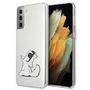 Karl Lagerfeld KLHCS21MCFNRC S21+ G996 hardcase transparent Choupette Fun, Karl Lagerfeld 3700740496947 3700740496947