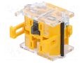 Contact block; 22mm; OptoHiT; front fixing; screw terminals; 10A EAO 704.900.2