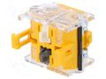 Contact block; 22mm; OptoHiT; front fixing; screw terminals; 10A EAO 704.900.5