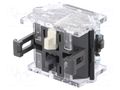 Contact block; 22mm; OptoHiT; front fixing; screw terminals; 10A EAO 704.910.5