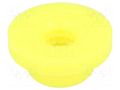 Gasket; yellow; silicone MTA MTA-0300463