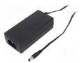 Power supply: switching; 24VDC; 2.7A; Out: 5,5/2,5; 65W; 90÷264VAC CELLEVIA POWER CLD-6524-T3-ER25