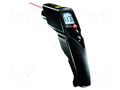 Infrared thermometer; -30÷400°C; Opt.resol: 10: 1; ε: 0,1÷1; ABS TESTO TESTO830-T1