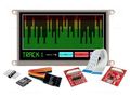Dev.kit: with display; LCD TFT; GEN4; Resolution: 800x480; 32kBRAM 4D Systems SK-GEN4-70DT