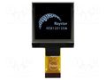 Display: OLED; graphical; 1.5"; 128x128; Dim: 33.8x36.5x2.05mm RAYSTAR OPTRONICS REX128128AWAP3N0
