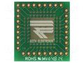 Board: universal; multiadapter; W: 26.67mm; L: 28.57mm; QFP32 ROTH ELEKTRONIK GMBH RE934-04E