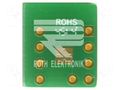 Board: universal; multiadapter; W: 11.43mm; L: 13.5mm; MSOP8 ROTH ELEKTRONIK GMBH RE914