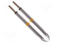 Tip; bent chisel; 1.78mm; 350÷398°C; for hot tweezers; 2pcs. THERMALTRONICS M70TZ018B