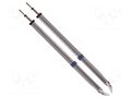 Tip; bent chisel; 1.78mm; 325÷358°C; for hot tweezers; 2pcs. THERMALTRONICS K60TZ018B