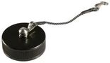 CAP, METAL, FLANGE RCPT, BLACK RJFTVC2ZN