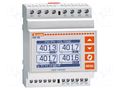 Meter: network parameters; for DIN rail mounting; LCD; 128x80 LOVATO ELECTRIC DMG300L01
