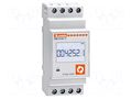 Counter; digital,mounting; for DIN rail mounting; single-phase LOVATO ELECTRIC DMED120T1MID