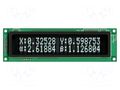 Display: VFD; alphanumeric; 20x2; Char: 9.2mm; 350cd/m2; PIN: 20 NORITAKE Itron CU20029-UW1J