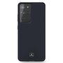 Mercedes Silicone Line Case for Samsung Galaxy S21 Ultra - Blue, Mercedes 3700740497883 3700740497883