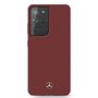 Mercedes Silicone Line Case for Samsung Galaxy S21 Ultra - Red, Mercedes 3700740497913 3700740497913