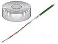 Wire: data transmission; chainflex® CFBUS.PVC; 4x2x0.15mm2; Cu IGUS CFBUS.PVC.052