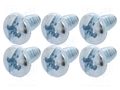 Set of screws; 6pcs. HAMMOND HM-1421J6