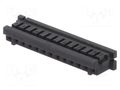 Connector: wire-wire/PCB; plug; female; PIN: 13; SignalBee; 2mm HIROSE DF3-13S-2C