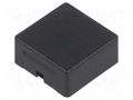 Button; 15x15mm; square; black; AML; AML HONEYWELL AML51-C10K