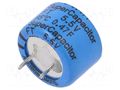 Supercapacitor; THT; 0.47F; 5.5VDC; -20÷80%; Body dim: Ø16.5x13mm KEMET FT0H474ZF