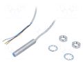 Sensor: inductive; OUT: PNP / NO; 0÷4mm; 10÷30VDC; M8; 2m; IP67 IPF ELECTRONIC IB08010H