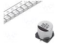 Capacitor: hybrid; 22uF; 50VDC; SMD; ESR: 80mΩ; ZA; ±20%; Ø6.3x5.8mm PANASONIC EEHZA1H220P