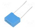 Capacitor: polyester; 0.1uF; 160VAC; 250VDC; 7.5mm; ±5%; 10x8.5x4mm EPCOS B32520C3104J289