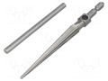 Taper reamer; Blade: 55-58 HRC; carbon steel; Tool length: 127mm ENGINEER FUT.TR-11