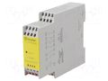 Module: safety relay; 24VDC; OUT: 6; for DIN rail mounting; 7S FINDER 7S.16.9.024.5420