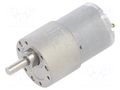Motor: DC; with gearbox; 6÷12VDC; 5.5A; Shaft: D spring; 76rpm POLOLU POLOLU-4746
