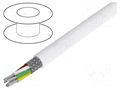 Wire; Alpha Essential High Low Temperature; 6x22AWG; stranded ALPHA WIRE 2824/6-WH005