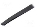 Hole and edge shield; EPDM; L: 10m; black; H: 20mm; W: 10mm RST ROZTOCZE UT-5.6-10M