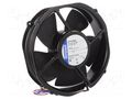 Fan: DC; axial; 24VDC; Ø197x50mm; 940m3/h; 66dBA; ball; 5000rpm EBM-PAPST 2214F/2TDHHO