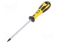 Screwdriver: standard; Robertson; RB1; Dextro; 245mm C.K CK-T49118-1