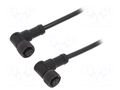 Cable: for sensors/automation; PIN: 5; with plastic nut; plug; 60V AMPHENOL LTW MSBP05FRSBPFRSD001