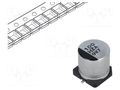 Capacitor: hybrid; 100uF; 50VDC; SMD; ESR: 28mΩ; ZA; ±20%; Ø10x10.2mm PANASONIC EEHZA1H101P