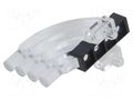 Fiber for LED; No.of mod: 4; round; Front: convex MENTOR 1276.2004