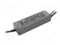 Power supply: switching; LED; 120W; 9÷15VDC; 8A; 90÷305VAC; IP67 MEAN WELL NPF-120D-15BE