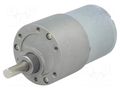 Motor: DC; with gearbox; 6÷12VDC; 5.5A; Shaft: D spring; 67rpm POLOLU POLOLU-2829