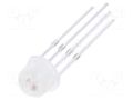 Programmable LED; RGB; 5mm; 1.8÷2.2/2.8÷3.1/2.9÷3.2VDC; -25÷80°C WORLDSEMI WS2812D-F5-SH