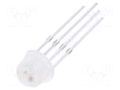 Programmable LED; RGB; 5mm; 1.8÷2.2/2.8÷3.1/2.9÷3.2VDC; -25÷80°C WORLDSEMI WS2812D-F5-SH