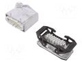 Connector: HDC; male + female; PIN: 16; 16A; 500V; HDC; 16+PE; M25 PHOENIX CONTACT HCEVOB16PTBWDHHM2