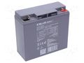 Re-battery: acid-lead; 12V; 18Ah; AGM; maintenance-free QOLTEC ACCU-HP18-12/Q