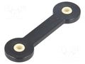 Bearing: double joint; Øout: 20mm; Øint: 4mm; iglidur® W300; H: 5mm IGUS EGZM-04-50