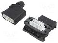 Connector: HDC; male + female; PIN: 10; 16A; 250V; HDC; 10+PE; M20 PHOENIX CONTACT HCEVOA10PTBWSCHHM2
