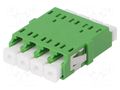 Connector: fiber optic; socket,coupler; single mode  (SM),quad FIBRAIN A001-LCA-4X-2118