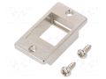 Case; shielded,Keystone; metallic; for panel mounting LOGILINK LOG-MP0054