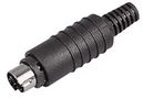 MINI DIN PLUG, 5 PIN PSG08251